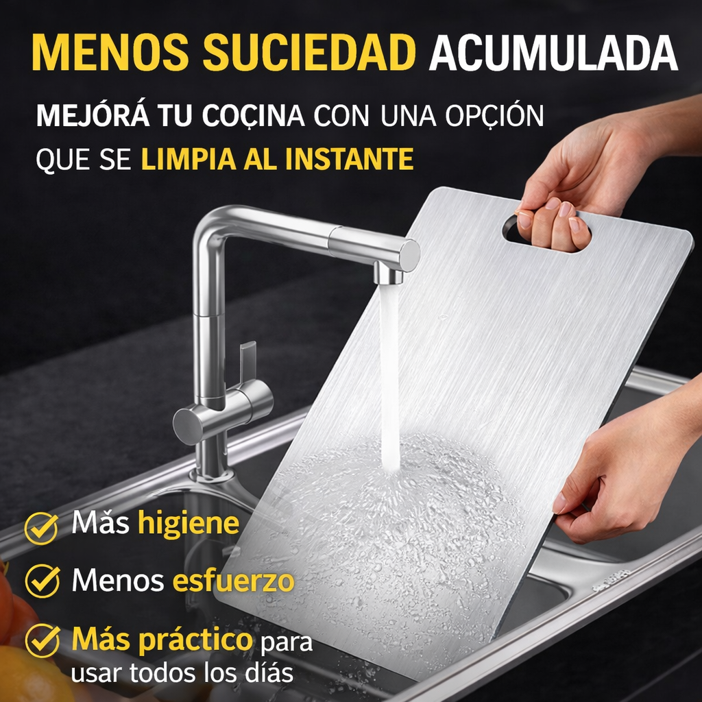 Tabla f&aacute;cil de limpiar